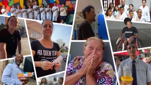algumas das ações sociais que levaram amor, alento e a palavra de Deus a milhares de pessoas, no mês de novembro Brasil afora!
